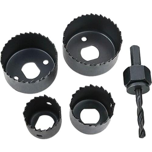 5pcs 31-52mm Bi-Metal Wood Hole Saws Bit For Woodworking DIY Wood Cutter Drill Bit DIY Tool Accessories