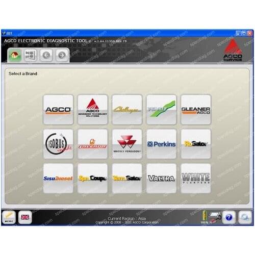 AGCO Electronic Diagnostic Tool 1.77.17017.1013 #183 (23.02.2017)+Activation [INSTALL UNLIMITED COMPUTER] CANUSB Interface