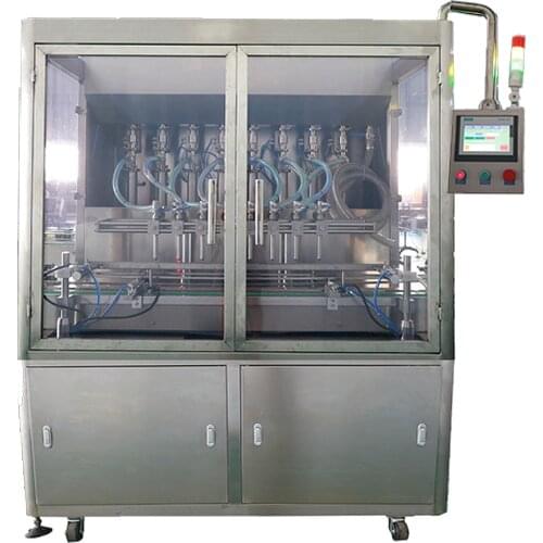 Automatic Servo Piston Type Liquid Filling Machine Filling Production Line