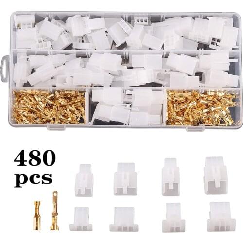 Car Motorcycle Electrical 2 3 4 6 Pin Male Female Terminals Automotive 2.8 plug Kit Boat Wire Connector Terminal