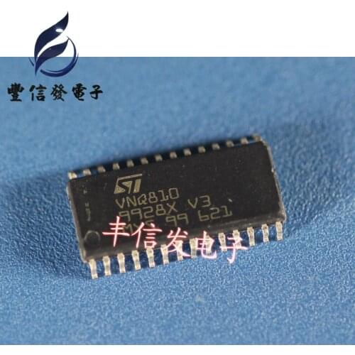 Free shipping 5pcs/lot VNQ810 VNQ810M SSR HISIDE QUAD 28-SOIC Best quality car computer board driver chips