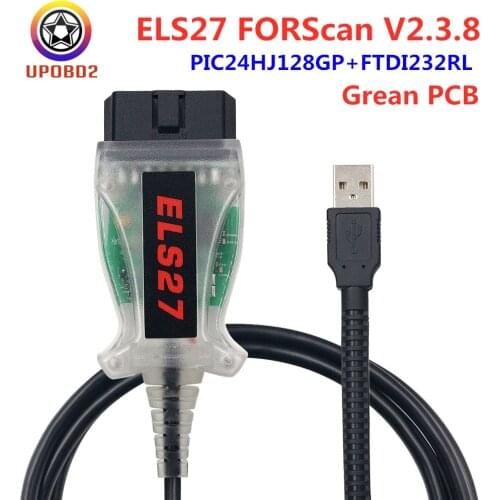 ELS27 FORScan PIC14HJ128GP+FTDI For Ford OBD2 Diagnostic Tool Multi-Languages ELS 27 For ELM327 J2534 For Mazda For LincoIn