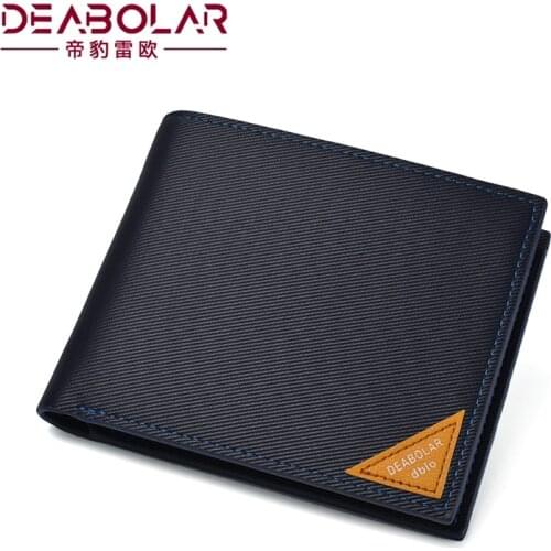 Men Business Leather Billfold Wallet Brand Luxury Short Slim Male Purses Money Credit Card Holders Hombre Billetera Portafoglio