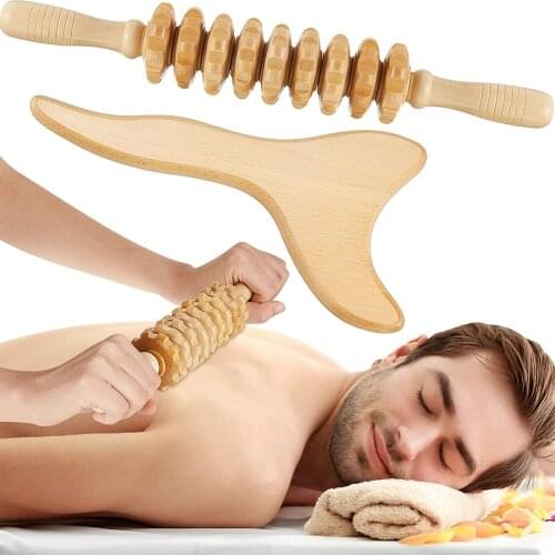 Wood Therapy Massage Tools, Cellulite Massager, Lymphatic Drainage Massager, Reduce Cellulite, Increased Lymphatic Circulation