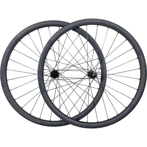29er MTB XC carbon BOOST wheelset 30mm hookless 30mm deep 29inch clincher tubeless straight pull wheels 110mm 148mm UD 3K 12K