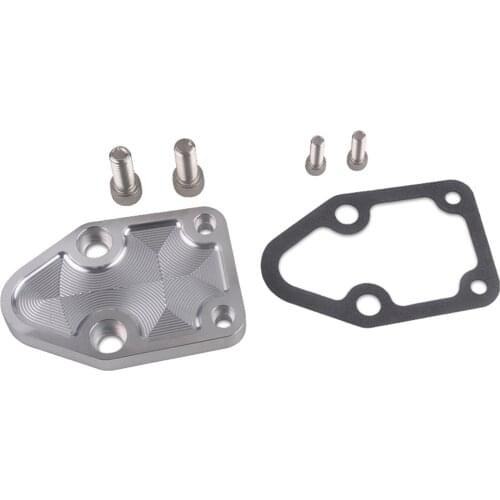 Fuel Pump Plate Set with Gasket Replace for CHEVY SB 283 327 350 400 Engine