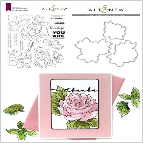 REMINDERS Die Cutting and Cutting Dies for Cards Clear Stamps and Dies and Stamps 2021 Stencils for Decor Scrapbooking Stamping