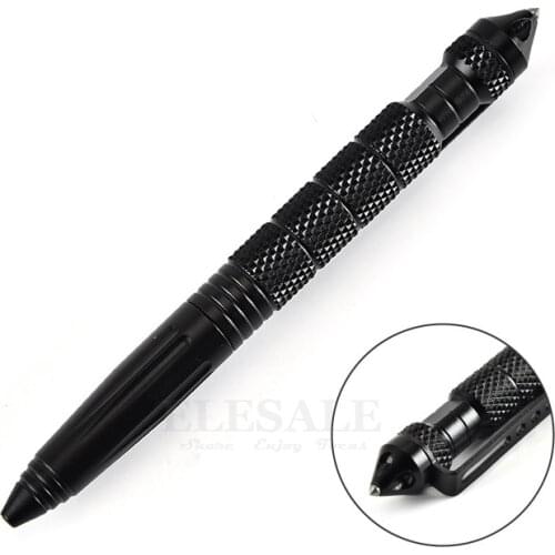 New Portable Self-defense Tactical Pen Emergency Glass Breaker Outdoor Survival EDC Tool Ball-Point Pen Outdoor Camp Kit