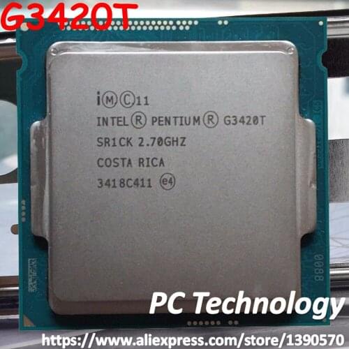 Original Intel Pentium G3420T SR1CK CPU 2.70GHz 3M 35W 22nm LGA1150 Dual-core Desktop processor Free shipping