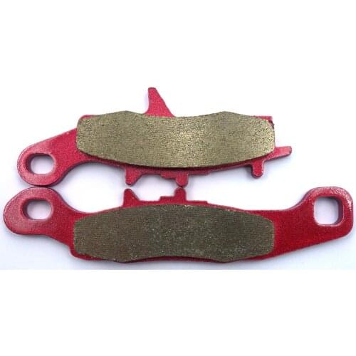 For KAWASAKI KFX KFX700 KSV 700 V-Force KSV700 KVF 650 Force 4x4 KVF650 KVF700 Prairie SUZUKI LT-V 2004-2013 Front Brake Pad