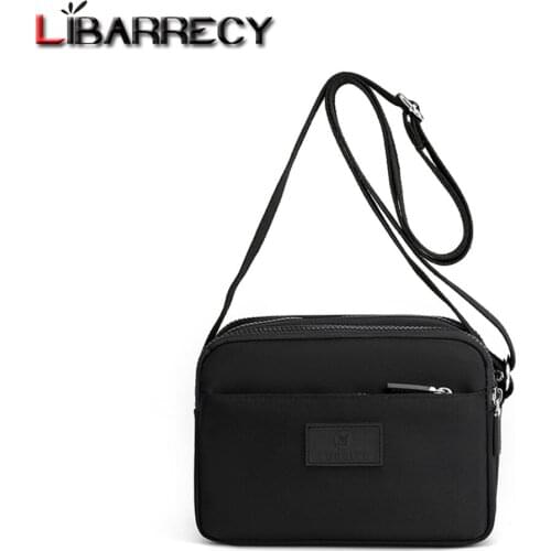 Casual Solid Color Messenger Bags 2021 New Fashion High Quality Nylon Shoulder Bag Ladies FLAP Bag Travel Bags Wallet Sac Femme