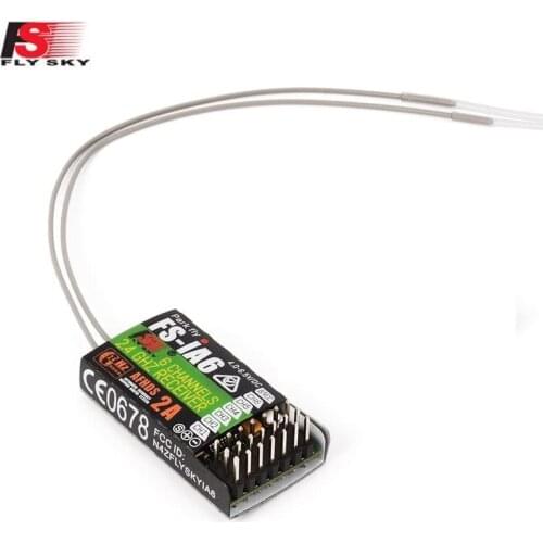 FlySky FS-iA6 iA6 2.4G 6CH AFHDS Receiver For FS-i10 FS-i6 FS-i6X FS i6 Remote Control Transmitter FPV Racer Parts