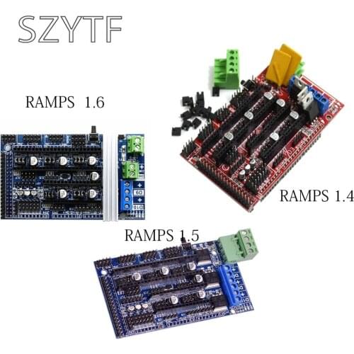 RAMPS 1.4 1.5 1.6 Panel Part Motherboard 3D Printers Parts Shield Red Black Controls