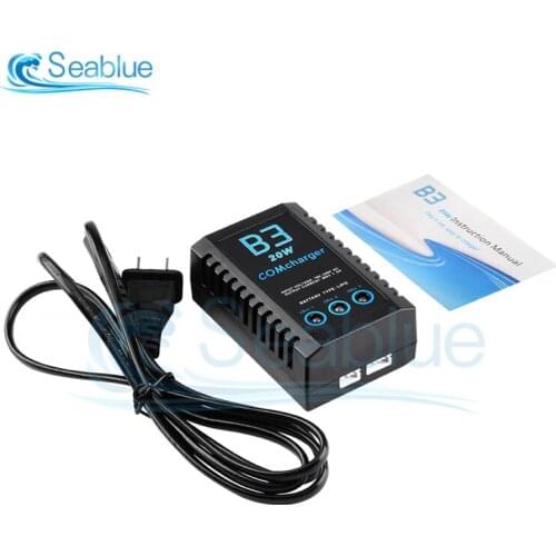 20W EU/US Plug Balanced battery charger For iMaxRC iMax B3 Pro Compact 2S 3S Lipo Power Supply Charger For RC Helicopter