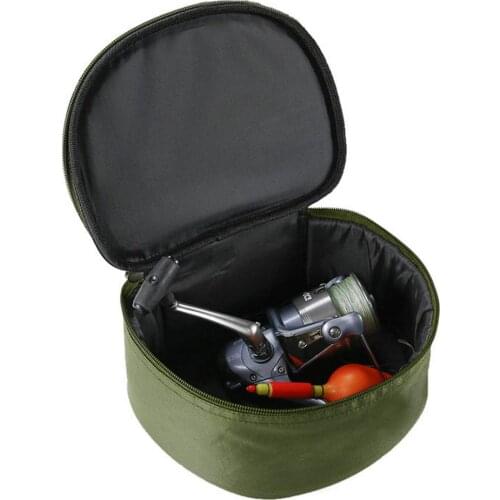 Fishing Reel Bag Oxford Internal Sponge Protection Fish Tools Bag Fishing Bag Pesca Fishing Articulos De Pesca Vissen