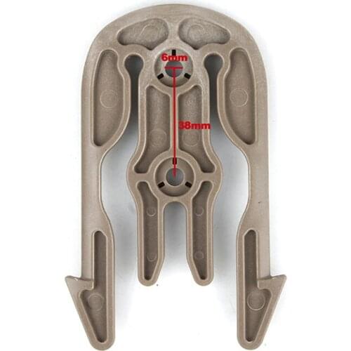 High Quality Tactical 35-ML16-DE 0305 ML 16 MOLLE Lock Belt Mount MOLLE System Buckle Free Shipping