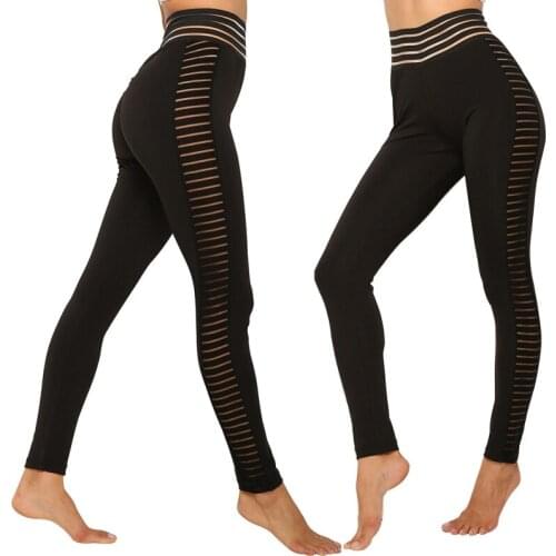 Womens Yoga Pants high waist speed dry hip and belly lifting running fitness pants exercise tights Leggings Sweatpants