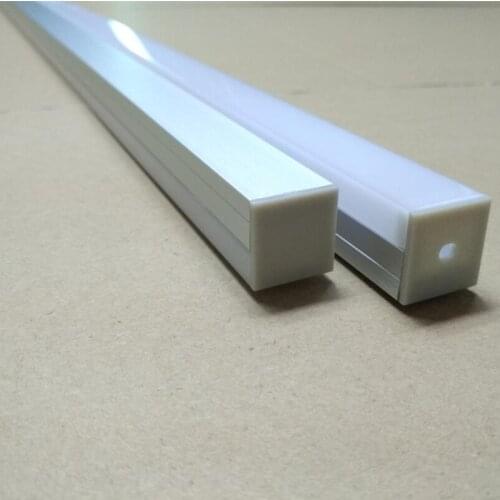 Free Shipping LED aluminum profile led alumium channel for led strip light heatsink 2.5m/pcs 75m/lot