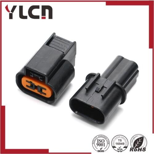 1 set/lot 2 pin KUM Female Male Sensor Fog Lamp Automotive Connecor For Mitsubishi Souast PB625-02027 PB621-02020