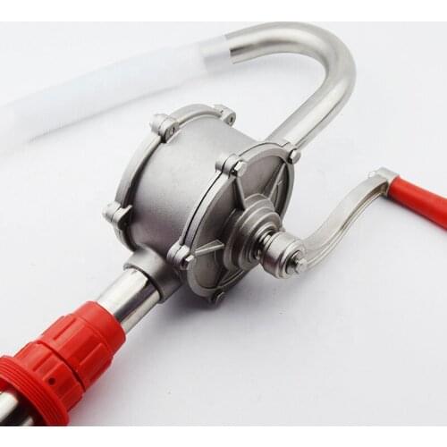 Antimagnetic 316 Stainless Steel Hand-operated Oil Pump 200-liter Bucket