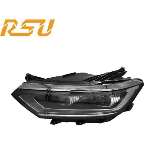 Car accessories blue light of headlight for V W PASSAT /MAGOTAN B8 2016- 2018LED headlamp used for aotu modified cars