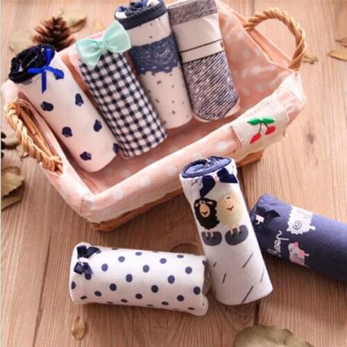 Cotton Panties girls underwear Briefs for Girls Panty Mid-Waist girls panties Underpants kids underwear 7pcs/lot SQ-7-2-7PCS