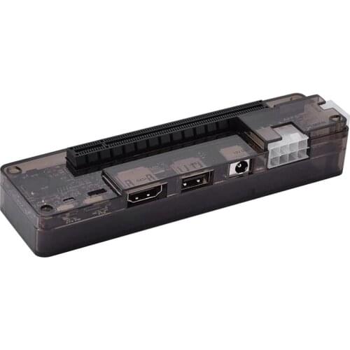 Mini PCI E MPCIE EXP GDC External Laptop graphics card Docking Station 8PIN 6PIN power interface for Laptop Video Cards
