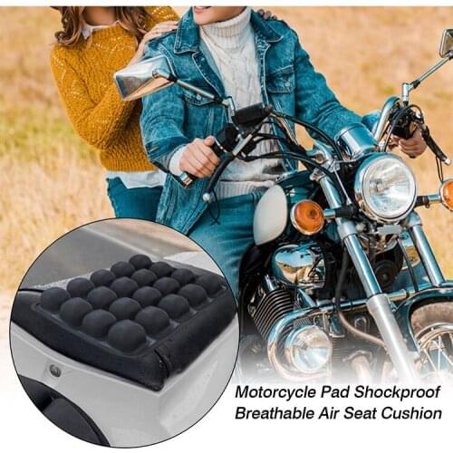 2021 New Motorcycle Seat Cushion TPU Pressure Release Comfortable Seat Cushion Inflatable Air Cushion Cooling Back Seat Cushion