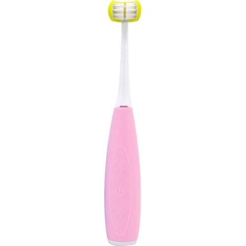 Three-sided Electric Toothbrush USB Charging Ultrasonic Cleaning 3D Brush Head Children Sonic Toothbrush Rechargeable