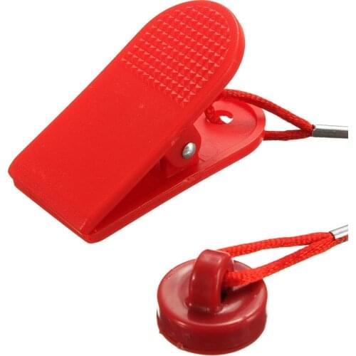 Universal Sports Running Machine Safety Safe Key Treadmill Magnetic Security Switch Lock Red Useful