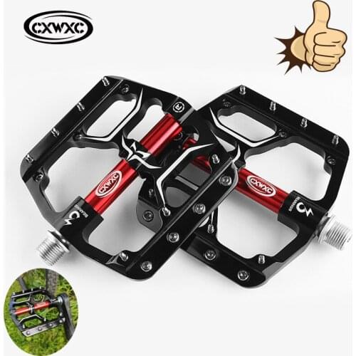 Flat Bike Pedals Mountain Bike Pedals Wide Platform Pedales Bicicleta Accessories Part MTB Road 3 Sealed Bearings Bicycle Pedals