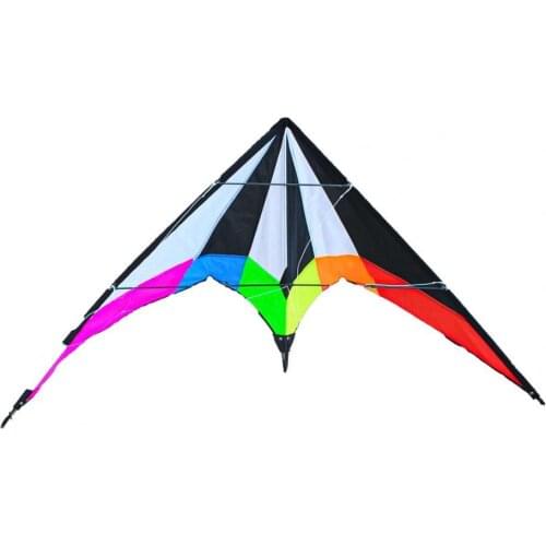 Kite Colorful Large Sound 1.2M Triangle Stunt Kite for Playing