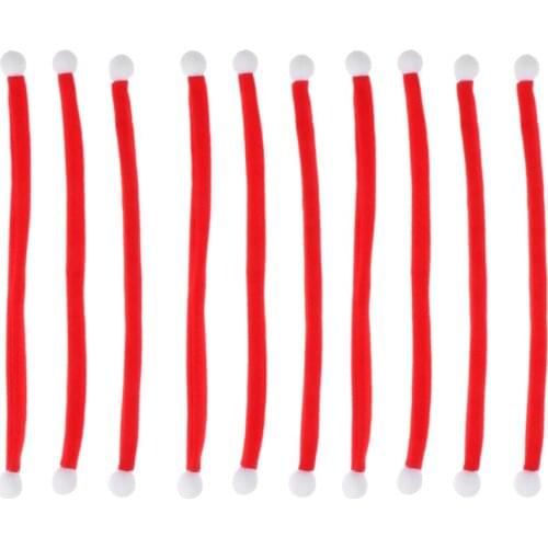 10pcs Mini Christmas Scarf for Dog Cat Pet Christmas Costume for Puppy Kitten Small Pets