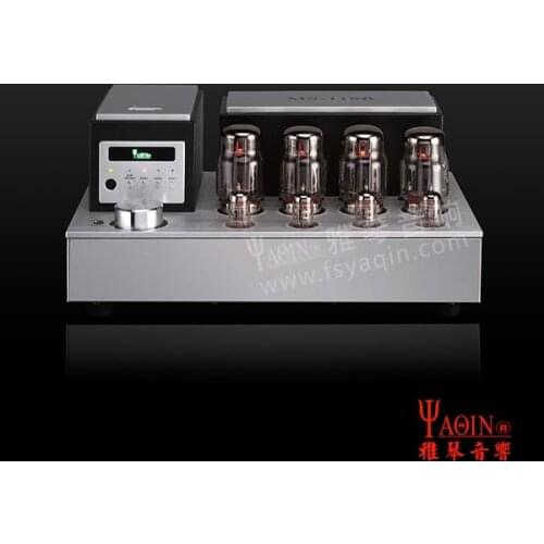 2021 latest YaQin MS-110B KT88 tube amplifier HIFI lamp amps linear remote tube amplifier KT88×4 12AU7×2 12AT7×2