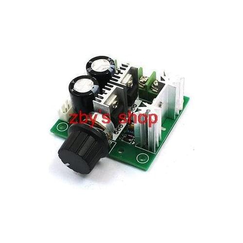 DC12-40V 10A PWM Adjustable Knob Control Volt DC Motor Speed Controller Switch