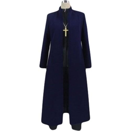 Fate stay night Kotomine Kirei cosplay costume FATE ZERO stage performance costume