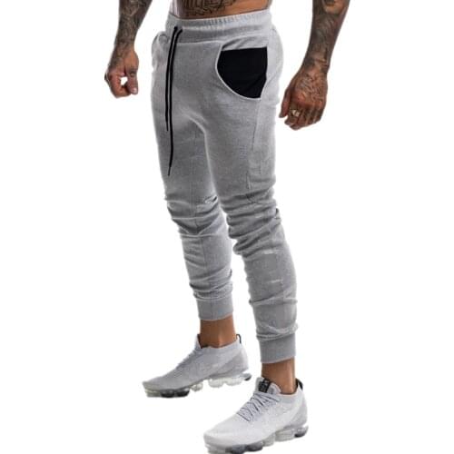 Mens Joggers Casual Pants Fitness Men Sportswear Fashion Bottoms Skinny Sweatpants Trousers Gyms Jogger Track Pants