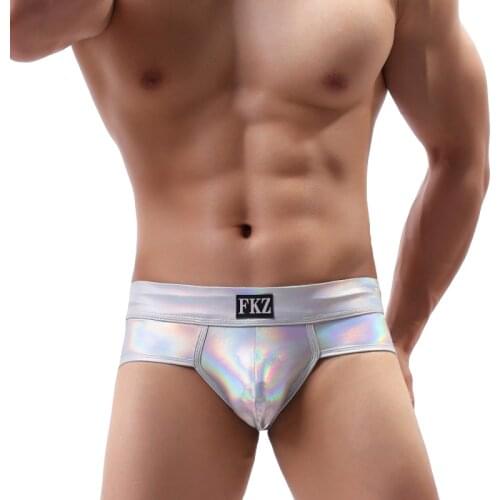 Mans underwear underpants imitation leather ropa interior hombre boxer men cueca masculina boxer homme calzoncillo hombre