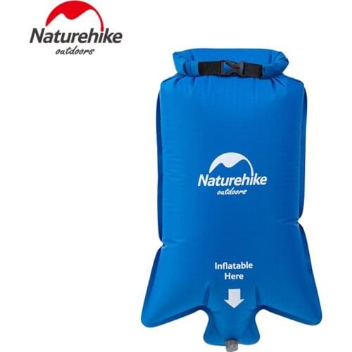 Naturehike Inflatable Flotation Waterproof Bag Portable Folding Moisture-proof Camping Hiking Air Bag for Sleeping Pad Mattress