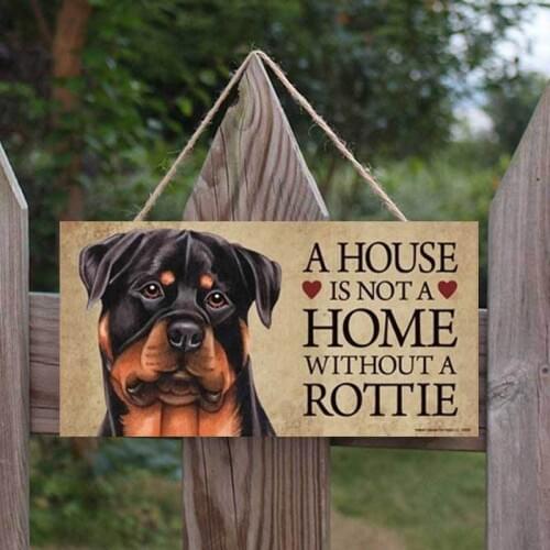 20x10cm Wood Hanging Plaque Pendant Tag Vintage Dog Pet Hanger Board Sign Retro Home Door Wall Decor Pet Shop Home Decoration