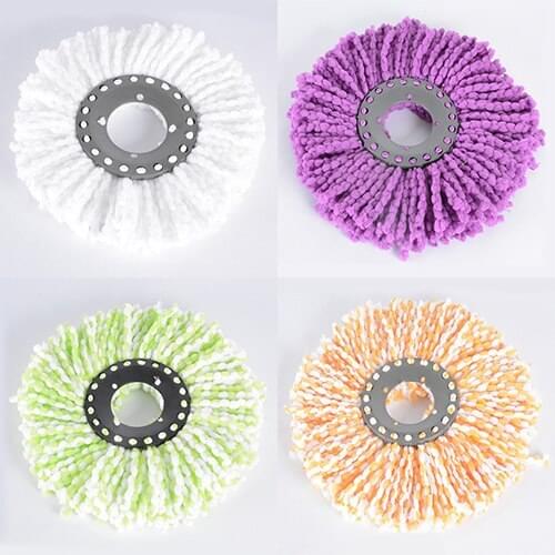Durable 360 Rotating Head Easy Magic Microfiber Spinning Floor Cloth Replacement Mop Head for House Cleaning Drop Shipping
