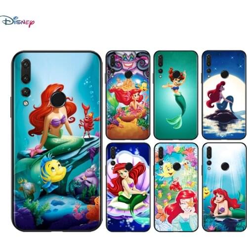 Silicone Cover The Little Mermaid For Honor V30 30i 10X 30S 9A 9S 9X 30 9C 20 S V20 10i 10 7C Pro Lite Phone Case
