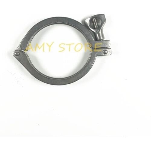 Pipe OD 51mm 2" Tri Clamp fit For 64mm Ferrule OD SS 304 Stainless Steel Sanitary Fitting Clamp For Homebrew Diary Product