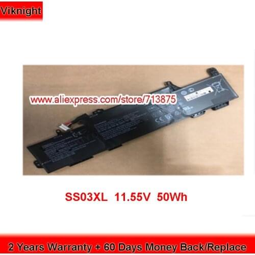 High Quality SS03XL Battery HSN-112C for HP Elitebook 735 G5 830 G5-3JW85EA 933321-855 HSTNN-IB8C 11.55V 50Wh