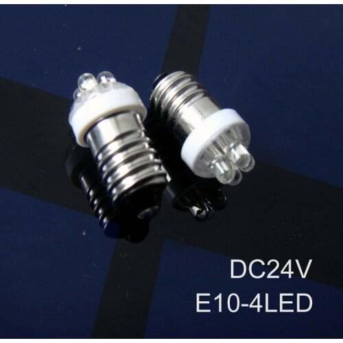 High quality DC24V E10,E10 led 24V,E10 led light,E10 24V light,E10 Bulb 24v,E10 Lamp 24v,E10 LED,E10 24V,free shipping 100pc/lot