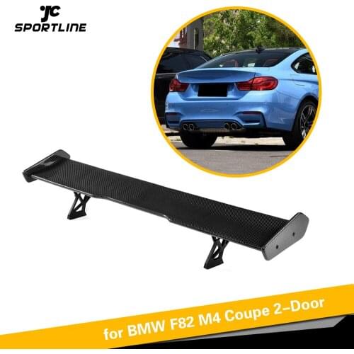 Carbon Fiber Rear Spoiler Window Wing Trunk Lip for BMW F82 M4 Coupe 2 Door 2014-2017 Universal Spoiler