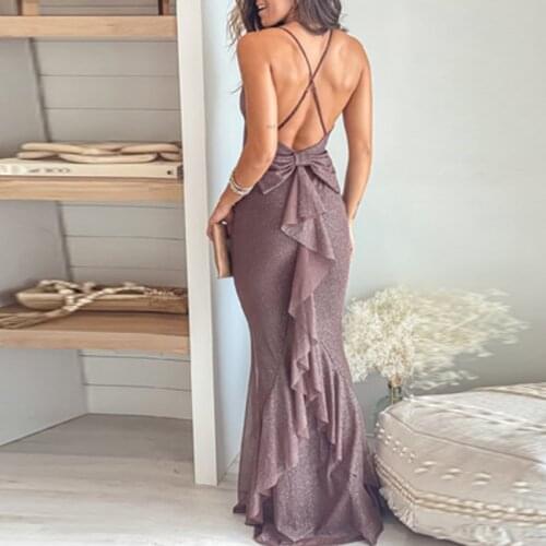 Elegant Solid Color Robe Party Dress Women Sexy V Neck Slit Long Dress Autumn Fashion Long Sleeve Wrap Lace-Up Belt Maxi Dress