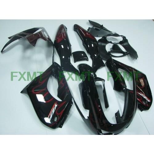 1997 - 2007 YZF1000R Bodywork 06 07 YZF 1000R Black Red Frame 02 03 for YAMAHA YZF1000R Abs Fairing