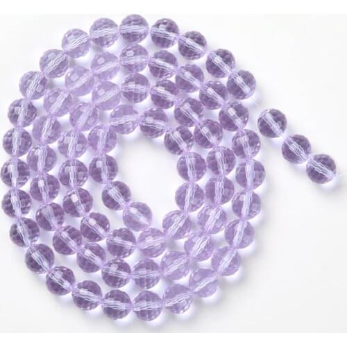 8mm 96 Faceted Football Austrian crystal beads 40pcs Round Loose beads Jewelry bracelet accessories DIY beads for jewelry making