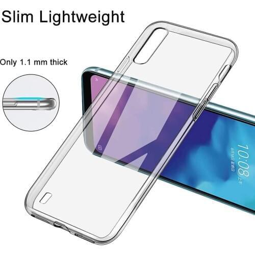 For ZTE Blade A7 2020 Case Clear Transparent Fit Casing TPU Silicone Soft Plain Anti-knock For ZTE Blade A7 2020 A7S Cover Case
